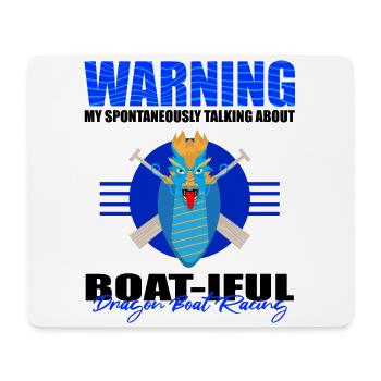 Dragon boating theme for dragon boat paddling - Mouse Pad (horizontal) - white - Front