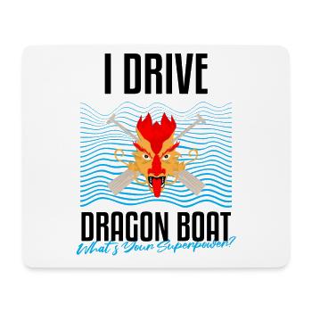 Dragon Boat Racing Design for Dragon Boating - Mouse Pad (horizontal) - white - Front
