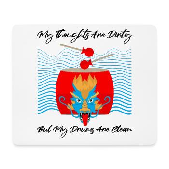 Chinese Boat Race for Dragon Boat Trainers - Mouse Pad (horizontal) - white - Front