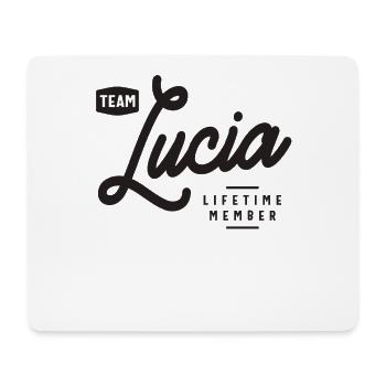 Lucia Name Personalized Birthday Name Lucia - Mouse Pad (horizontal) - white - Front