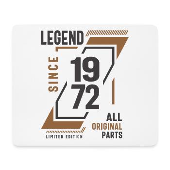 Legend Since 1972 51 birthday - Mouse Pad (horizontal) - white - Front