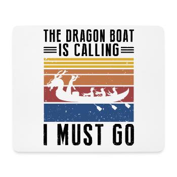 Dragon Boat Paddling for Dragon Boat Race Festival - Mouse Pad (horizontal) - white - Front