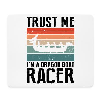 Dragon boating theme for dragon boat paddling - Mouse Pad (horizontal) - white - Front