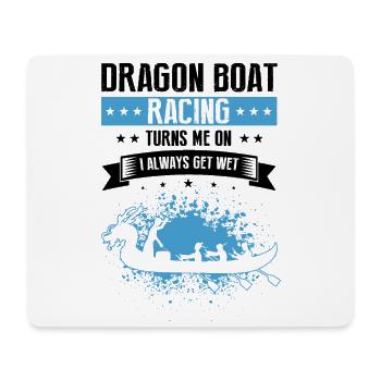 Chinese Boat Race for Dragon Boat Trainers - Mouse Pad (horizontal) - white - Front