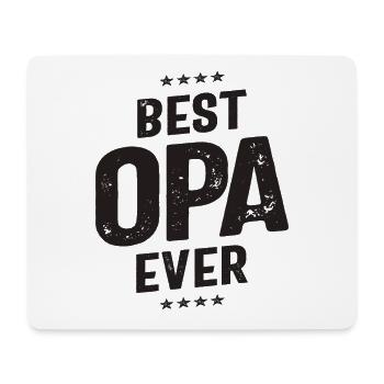 Show Your Love for Grandpa with Best Opa Ever - Mouse Pad (horizontal) - white - Front