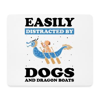 Dragon Boat Racing Theme for Dragon Boating - Mouse Pad (horizontal) - white - Front