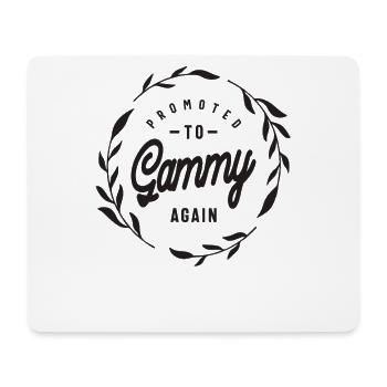 Promu à nouveau à Gammy - Grand-mère - Tapis de souris (format paysage) - blanc - Devant