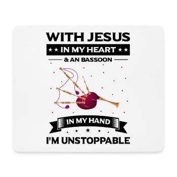 Bagpipe Design for Scotland Pride and Bagpipes - Mouse Pad (horizontal) - white - Front