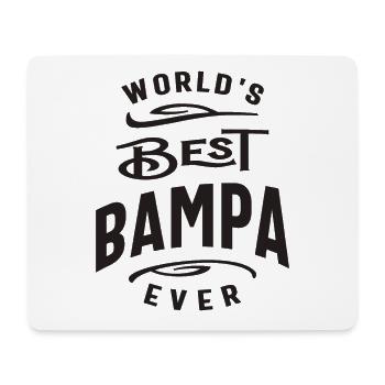 Le meilleur Bampa du monde - Papa, grand-père drôle - Tapis de souris (format paysage) - blanc - Devant