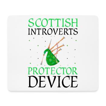 Bagpipe teacher quote and bagpipe players - Mouse Pad (horizontal) - white - Front