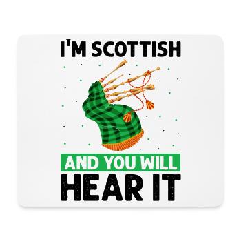 Bagpipe teacher quote and bagpipe players - Mouse Pad (horizontal) - white - Front