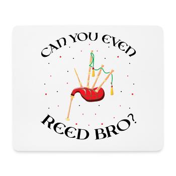 Bagpipe Design for Scotland Pride and Bagpipes - Mouse Pad (horizontal) - white - Front