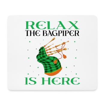 Bagpipe Quote for Scots and Bagpipe Musicians - Mouse Pad (horizontal) - white - Front