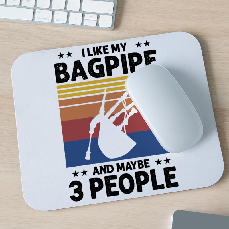 Cornemuse pour instructeurs de cornemuse et cornemuse Tapis de souris (format paysage)