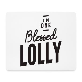 Lolly - Design for Moms and Grandmas - Mouse Pad (horizontal) - white - Front