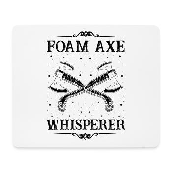 Fantasy role-playing game quote for sword fighting - Mouse Pad (horizontal) - white - Front