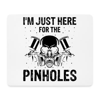 Body technician saying for car painters - Mouse Pad (horizontal) - white - Front