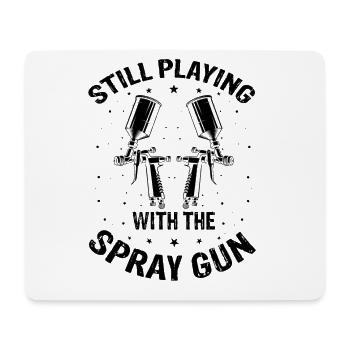 Car Painter Offer for Car Painters - Mouse Pad (horizontal) - white - Front