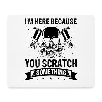 Body technician saying for car painters - Mouse Pad (horizontal) - white - Front