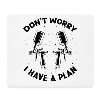 Autolackierer Angebot für Karosseriebauer - Mousepad (Querformat) - Weiß - Vorne