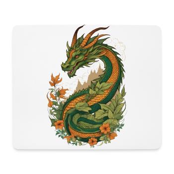 Mystical Garden of Dragons - Mouse Pad (horizontal) - white - Front