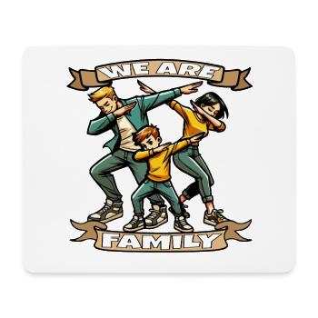 We Are Family Outfit Team Dap dapping - Mousepad (Querformat) - Weiß - Vorne