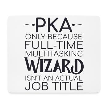 PKA Wizard Apotheke - Mousepad (Querformat) - Weiß - Vorne