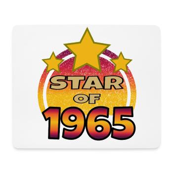 1965 Geburtstag Retro Jahrgang Geschenk - Mousepad (Querformat) - Weiß - Vorne
