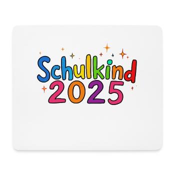 Grundschule Einschulung Schulbeginn 2025 - Mousepad (Querformat) - Weiß - Vorne