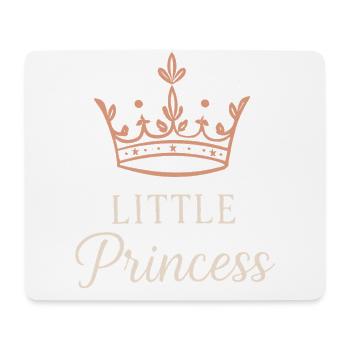 Little Princess Mädchen Tochter Kind Krone Design - Mousepad (Querformat) - Weiß - Vorne