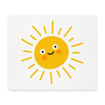Summer, sun, sunshine, vacation, sunbeam - Mouse Pad (horizontal) - white - Front