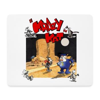 krazy kat Bandes dessinées - Tapis de souris (format paysage) - blanc - Devant
