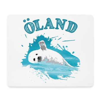 Öland Holiday Baltic Sea Island Seal Seal - Mouse Pad (horizontal) - white - Front
