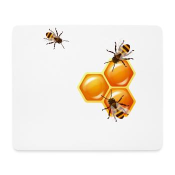 Imker Honig Verkäufer, Bienenschutz Imkerei Bienen - Mousepad (Querformat) - Weiß - Vorne