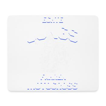 Motocross Enduro Motorrad Freestyle Extrem Sport - Mousepad (Querformat) - Weiß - Vorne
