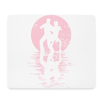 Dancers Dance Couple Dancing, Dance Rumba Fox Tango Salsa - Mouse Pad (horizontal) - white - Front