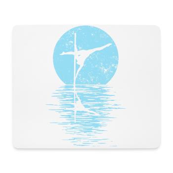 Pole Dance Dancer, Pole Dance, Pole Dancing - Tapis de souris (format paysage) - blanc - Devant