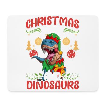 Dino Junge Boy Kinder Weihnachen Liebe Dinosaurier - Mousepad (Querformat) - Weiß - Vorne