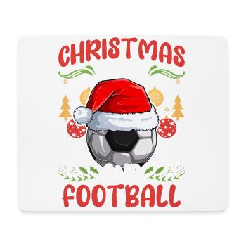 Joueur de football Équipe Club Outfit Noël Amour - Tapis de souris (format paysage) - blanc - Devant