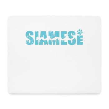 Siamese Mama Cat Pet Cat Breed - Mouse Pad (horizontal) - white - Front