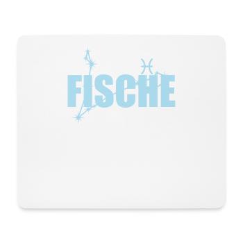 Fische Sternzeichen Pisces Sternbild - Mousepad (Querformat) - Weiß - Vorne