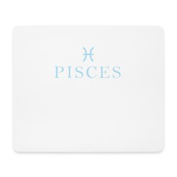 Sternzeichen Pisces Fische Sternbild - Mousepad (Querformat) - Weiß - Vorne