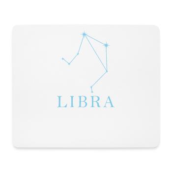 Sternkonstellation Sternzeichen Libra - Mousepad (Querformat) - Weiß - Vorne