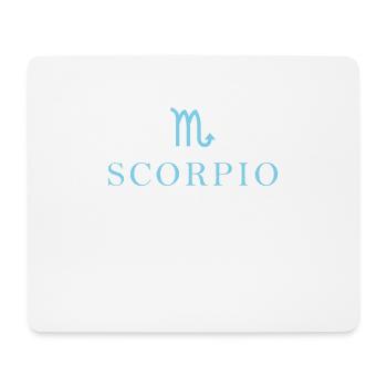 Sternzeichen Scorpio Skorpion Sternbild - Mousepad (Querformat) - Weiß - Vorne
