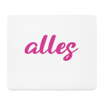 Valentinstags Freundin, Freund, Mann, Frau Partner - Mousepad (Querformat) - Weiß - Vorne