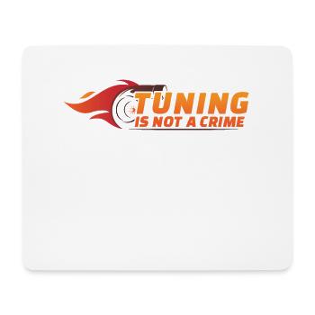 Auto Tuner, KFZ Mechaniker, Racing Car, Tuning - Mousepad (Querformat) - Weiß - Vorne
