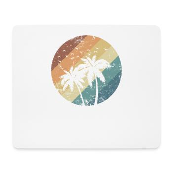 Palm Relaxation Plant Holiday Beach - Mouse Pad (horizontal) - white - Front