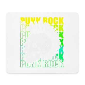 Punk Rock Pogo Anarchy Punks Punk Rocker Punk - Mouse Pad (horizontal) - white - Front