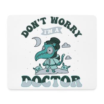 Horror Plague Doctor Film Festival Halloween Zombie - Mouse Pad (horizontal) - white - Front