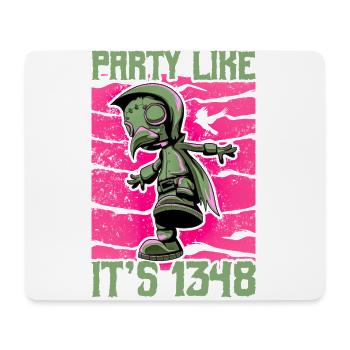Horror Plague Doctor Film Festival Halloween Zombie - Mouse Pad (horizontal) - white - Front